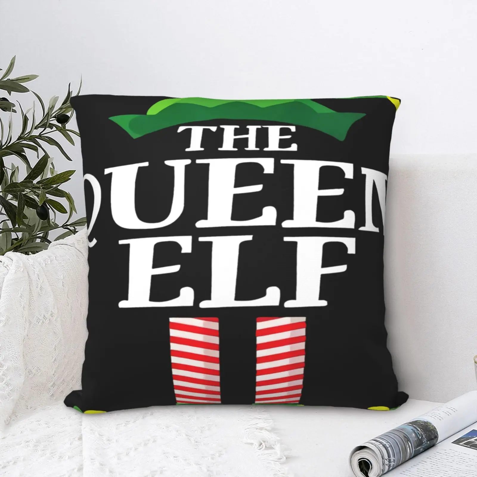 

Рождественская Подушка Queen Elf парная группа Роскошная подушка для тела Подушка для тела аниме Подушка Чехол для подушки для гостиной