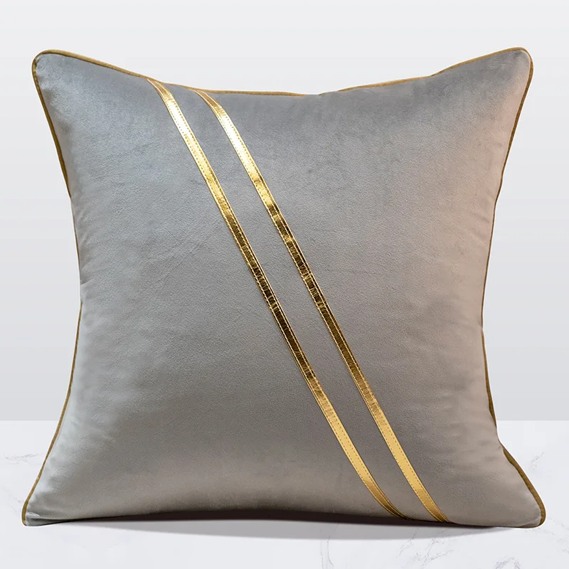 Бархатный Чехол для подушки 45x45 см роскошный декоративный чехол дивана