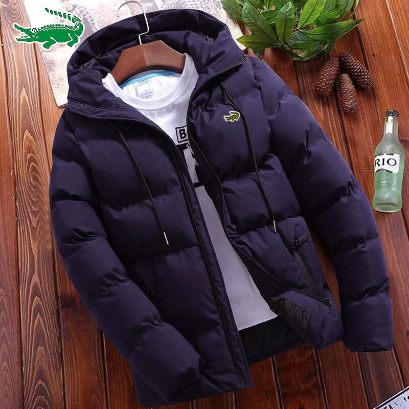 Men's High-quality Jackets Autumn And Winter New Jackets Thickened Padded Jackets Zipper Hooded Coats Men's Down Jackets