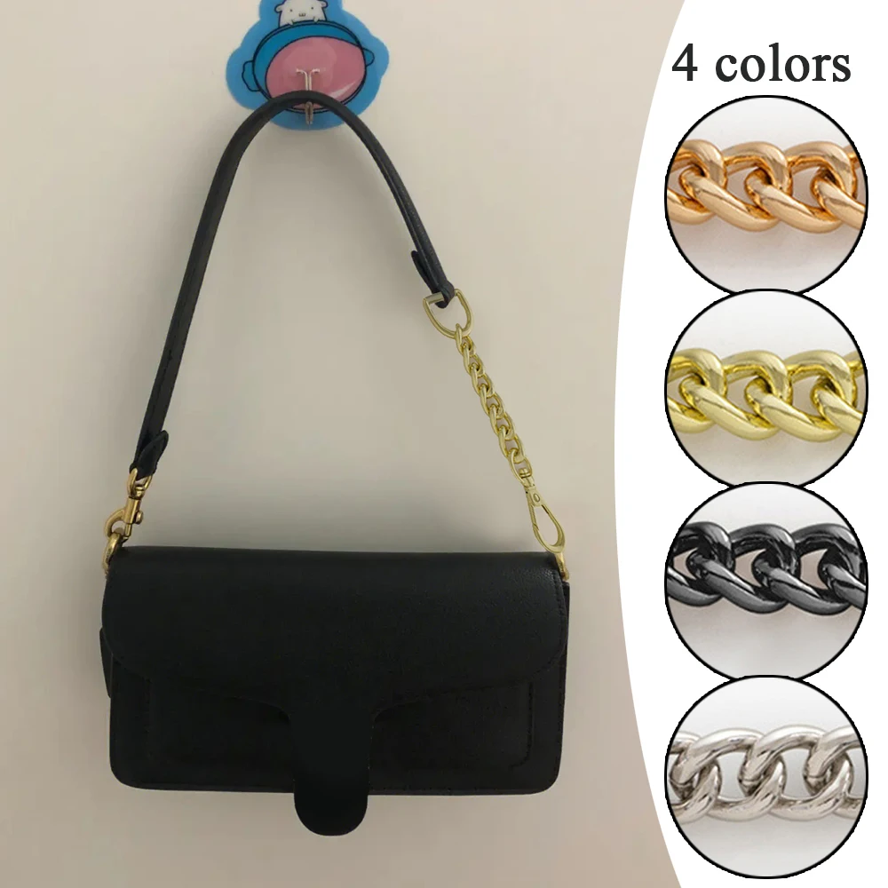

Simplicity Style Bag Belt Extension Chain Retro Bag Shoulder Strap Lengthened Armpit Short Chain Bag Transformation Accessories