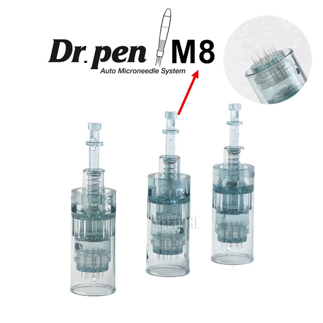 

Игольчатые картриджи Dr. Pen M8, картриджи с байонетным разъемом 11, 16, 36, 42, нано-игла MTS, микро шитье кожи, совместимы с Dr pen M8