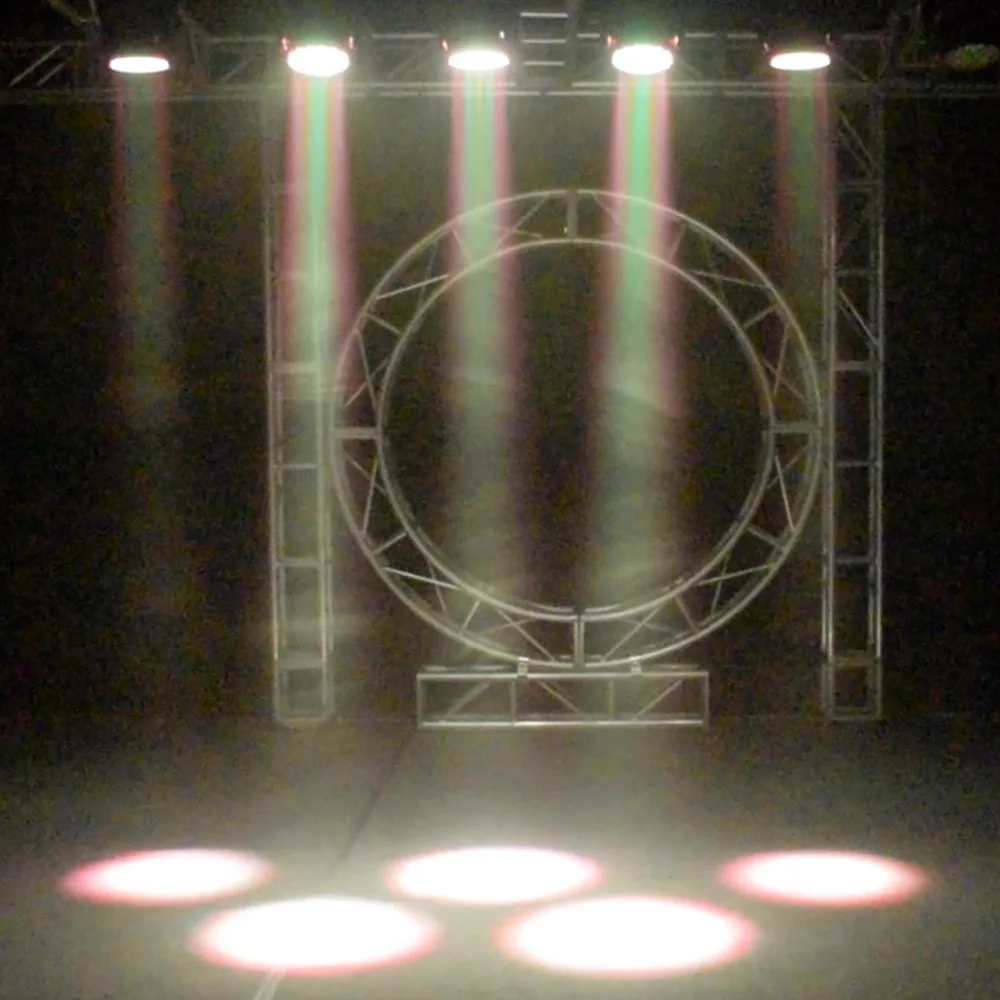 HongYi светодиодный светильник с подвижной головкой 19x15 Вт RGBW 4в1 Lyre Beam Wash Zoom Circle DMX