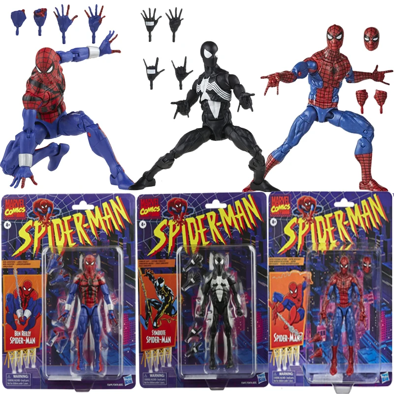 Ml Legends Spider Man 6-дюймовая экшн-фигурка копия детской статуи подарки для друзей и