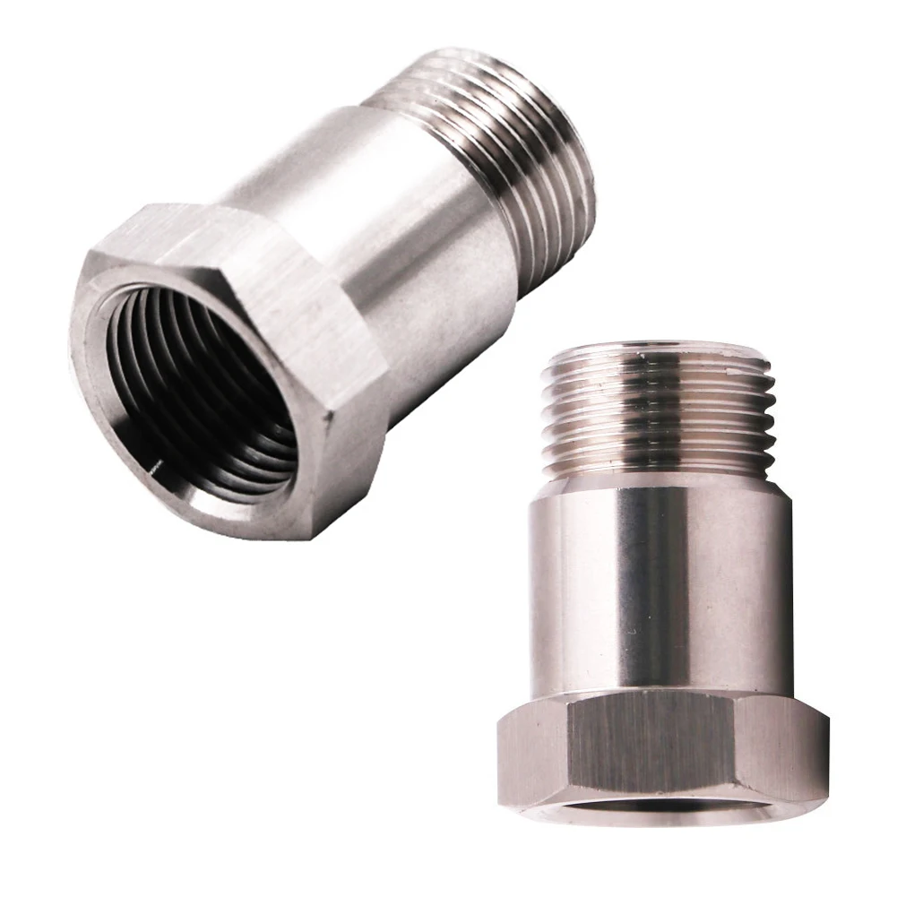 1-5 Шт. Пробирка Для Датчика O2 Нержавеющая Сталь С Резьбой Автомобильный Адаптер