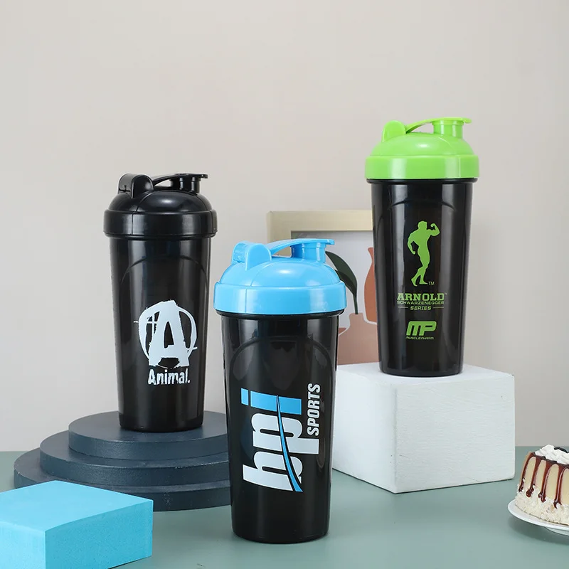 Portable Protein Powder Bottle 700ml Large Capacity Health F
