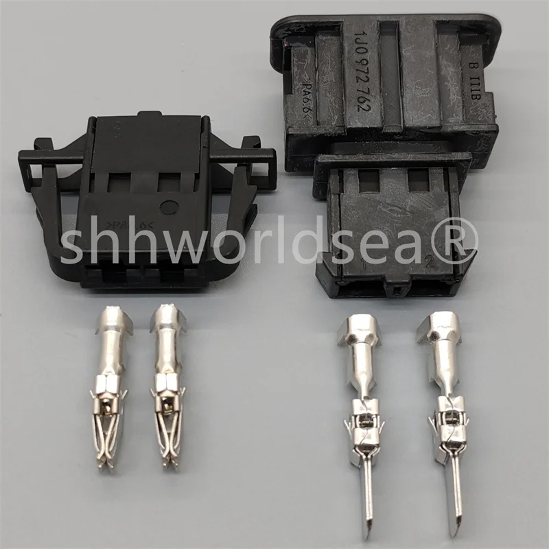 

2-контактный автомобильный разъем, разъем двигателя вентилятора кондиционера 1J0 972 752 1J0 972 762 1J 0972762 1J 0972752 Для VW Skoda Ad