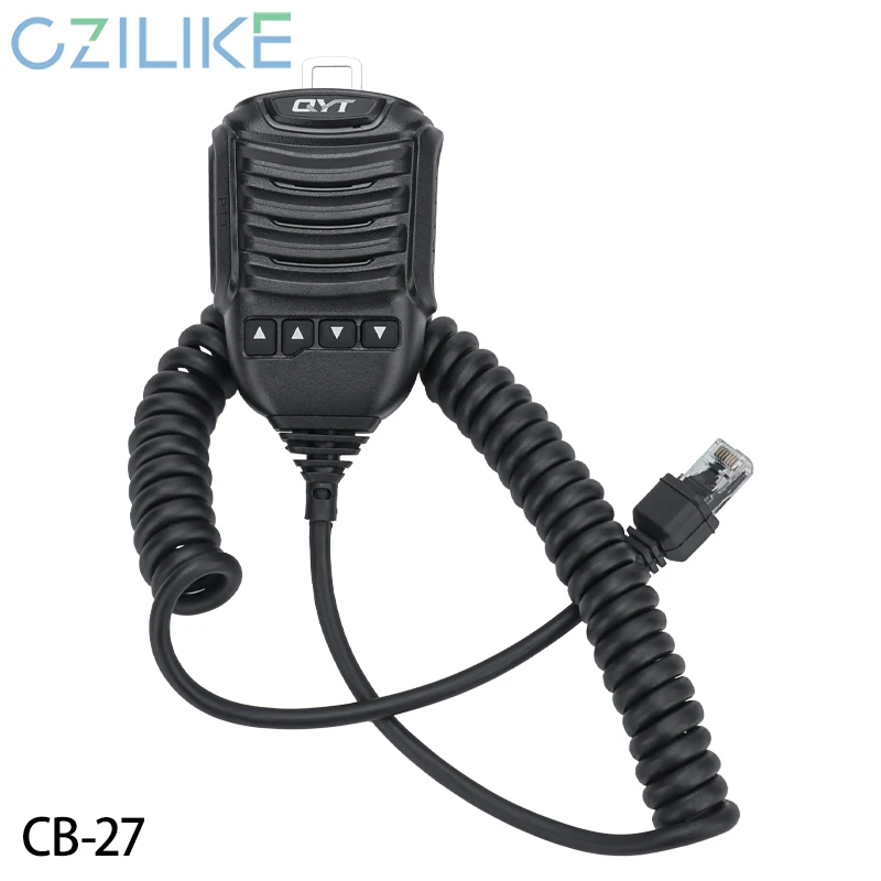 Мобильная CB-радиостанция CZILIKE QYT CB-27, 25-27 МГц AMFM, двухдиапазонная, универсальная автомобильная рация 12В24В (art.: 3920db3a982ea) - 3920db3a982ea