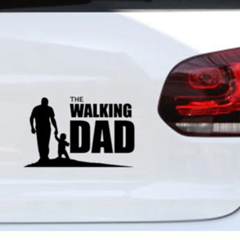 

Детская Наклейка на доску ходячий папа с детской наклейкой теплые и романтичные автомобильные аксессуары 17 см * 10,9 см