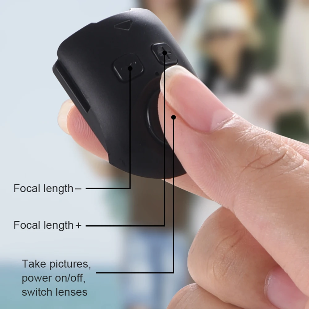 Wireless Bluetooth Selfie Shutter Booster for Andriod IOS Smartphone Remote Control Handle Grip Anti-Shake Stabilizer Stand images - 6