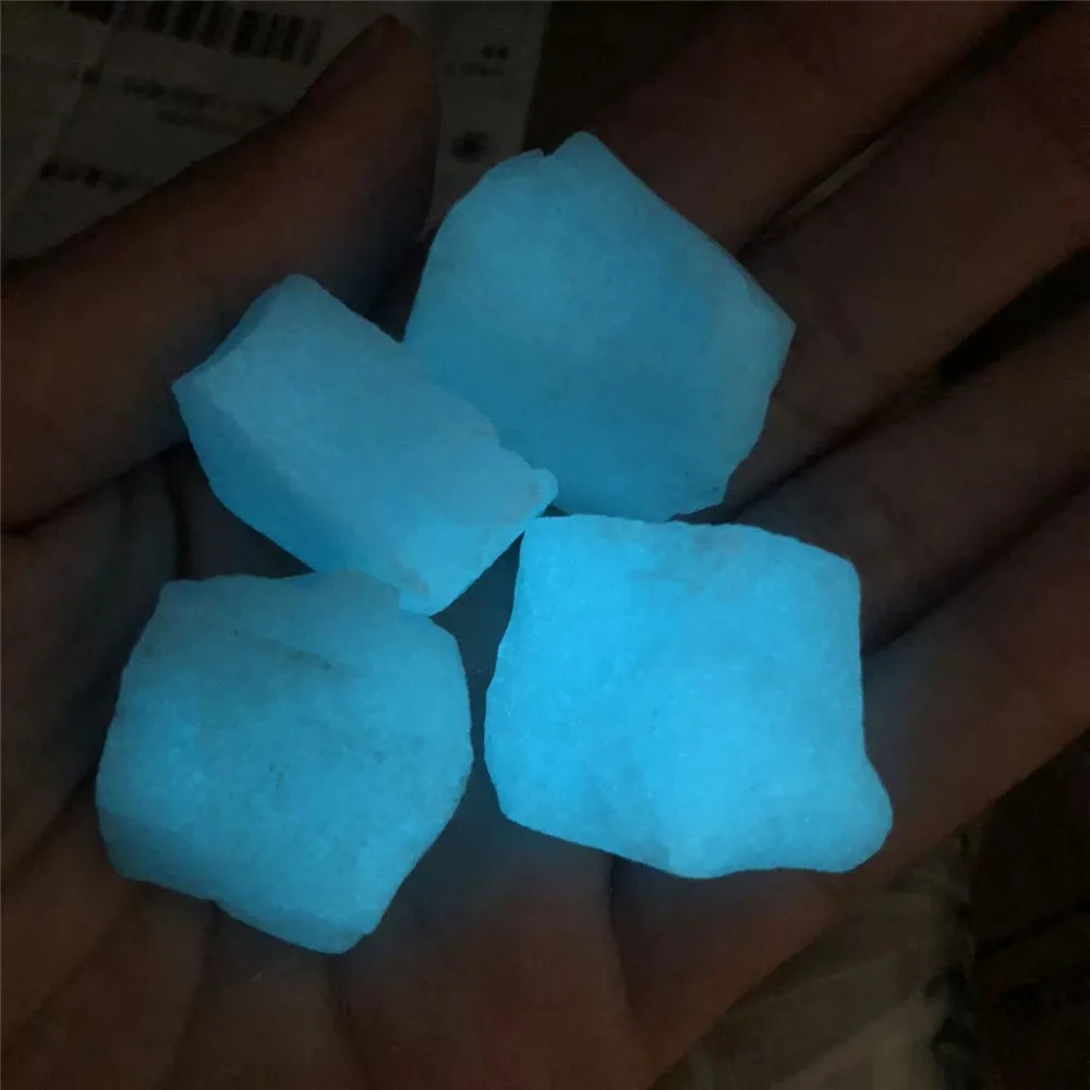 

Wholesale Crystals Raw Gemstone Spiritual Healing Products Noctilucent Stone Rough For Aquarium Decoration