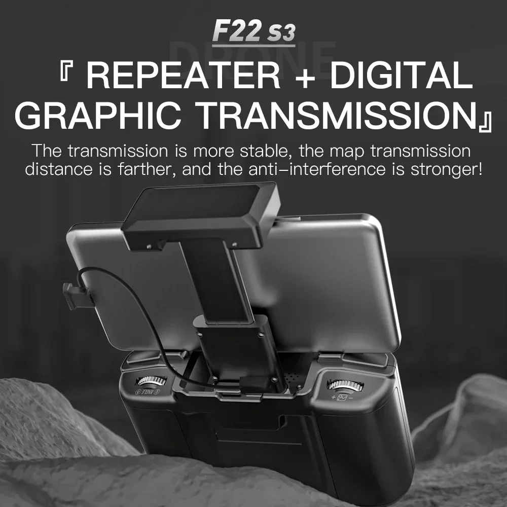 Фото Складной квадрокоптер SJRC F22 S3 Pro для детей с профессиональной камерой 4K, 5G WiFi FPV, 3-осевым стабилизатором, EIS, бесщеточным двигателем, HD и GPS. №3