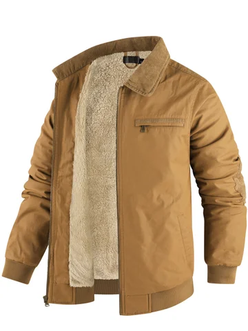 MUSTYORK Парка Флисовая подкладка Мужские