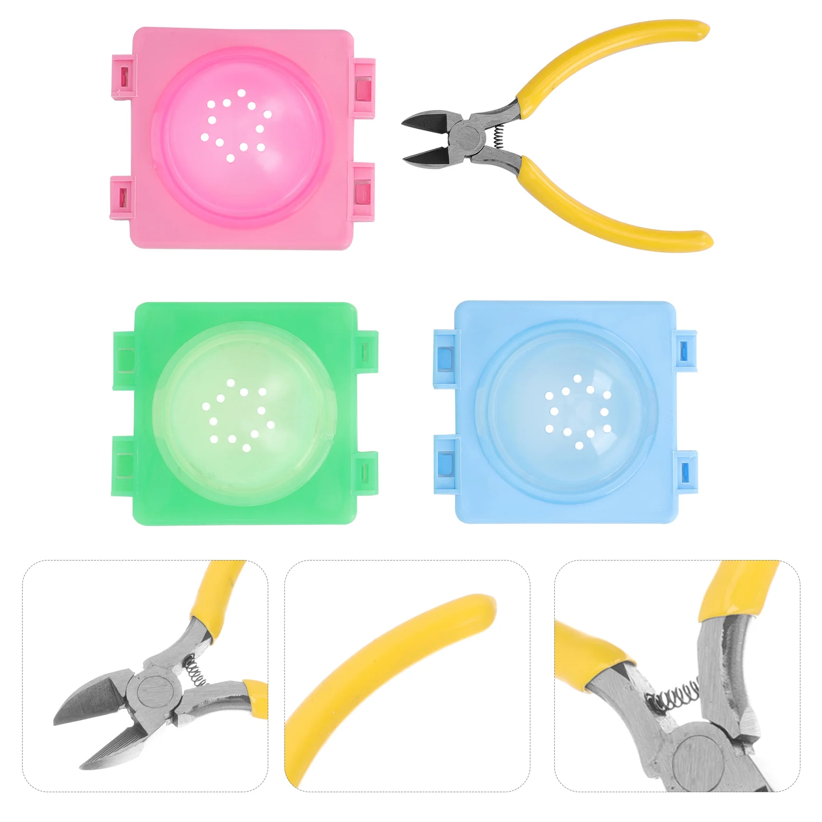 

Hamster Tunnel Tube End Stopper Chinchilla Plug Baffle External Diy Pipe Cage Connection Plugs Plates Cover Stoppers Accessory