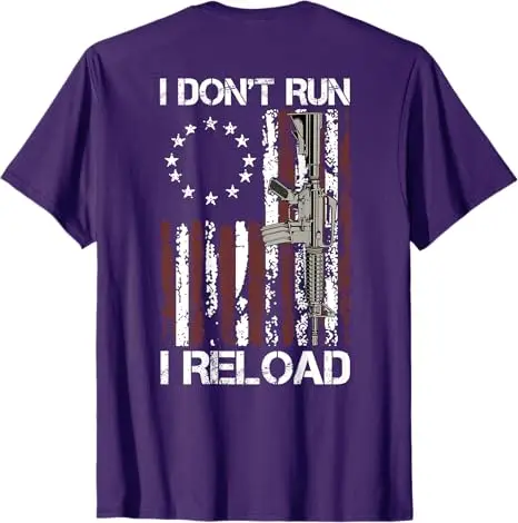 Футболка SAYING TEE  I Don't Run I Reload Gun