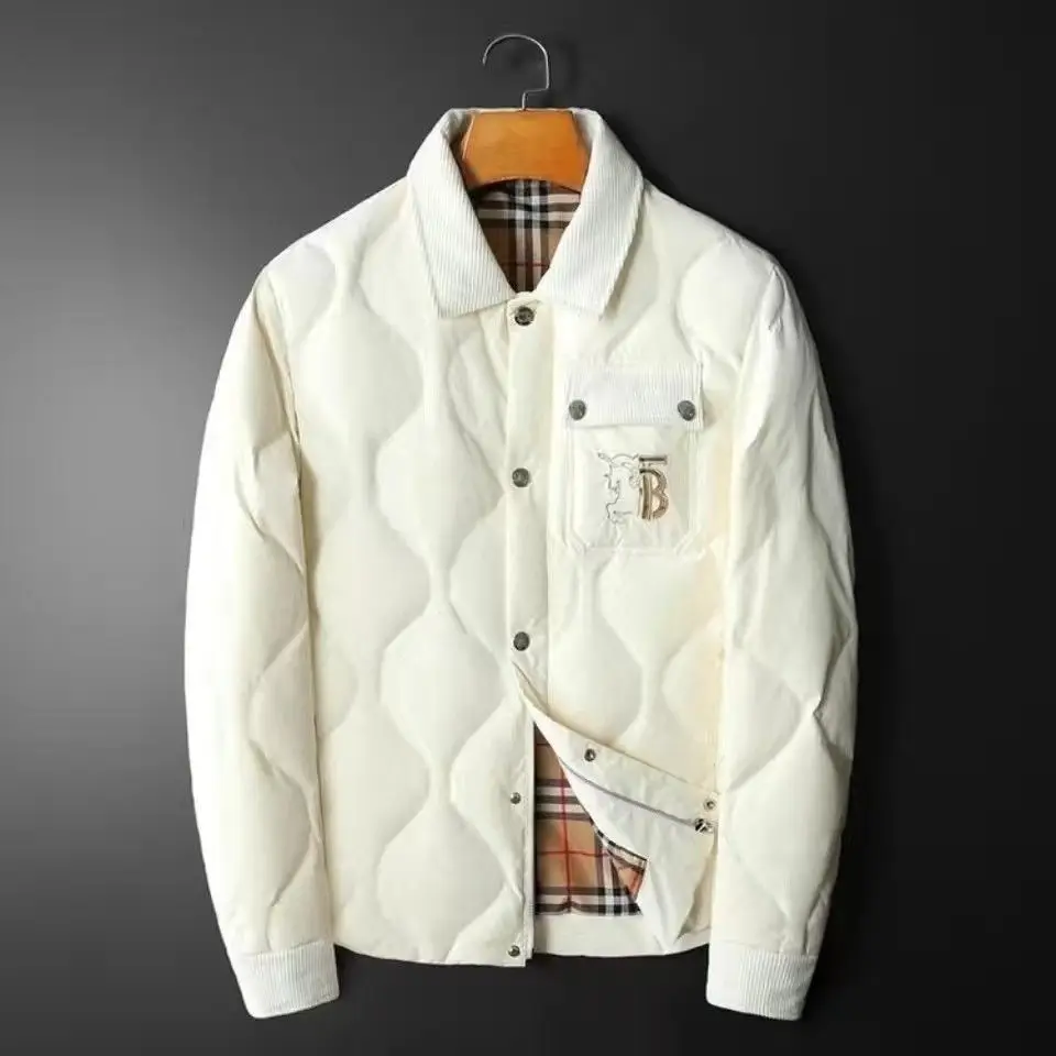 Men's Jacket Parkas Men's Winter Jackets Men's Cold Jacket High Fashion Cotton Clothes Embroidered Men's Slim and Warm Coat