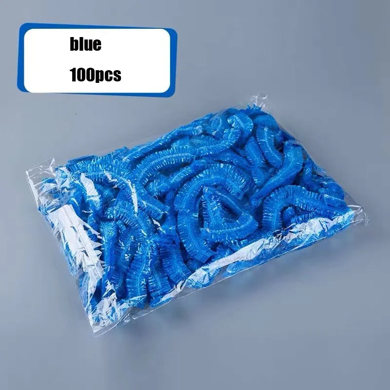 

Одноразовые пластиковые шапочки для душа розового цвета