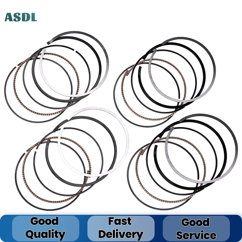 Поршневые кольца для цилиндра двигателя мотоцикла 4 шт. 65 мм STD 600CC Honda CB600F A - 599 2004
