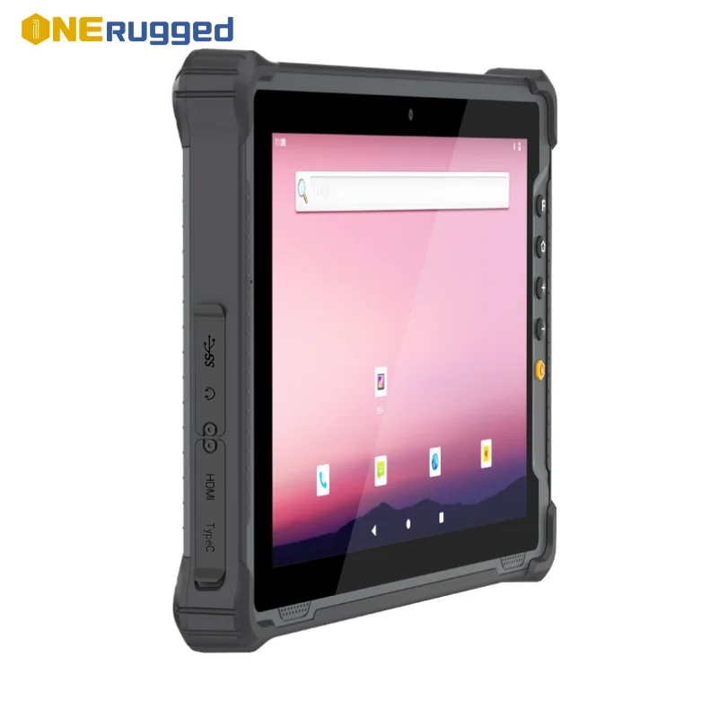 Фото Прочный планшет ODM/OEM, 10-дюймовый промышленный ПК на Android, 4G/WiFi/BT/GPS, RK3568, 10000 мАч, 2D сканер штрих-кодов, NFC, водонепроницаемость IP65 №3