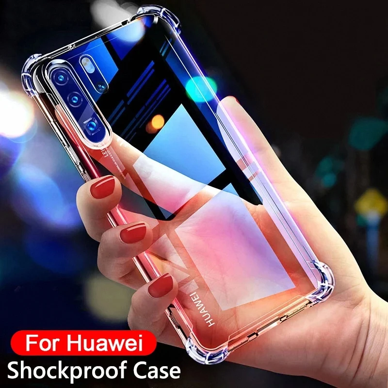 Противоударный чехол для Huawei P20 P30 P40 P50 P10 Mate 30 20 10 Lite Y5 Y9 Prime P Smart 2019 Honor 9 50 Pro 8X 9X X10 Nova |