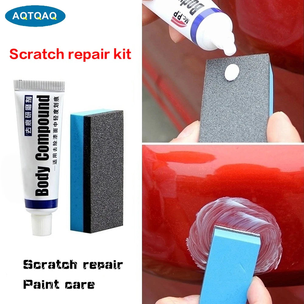 

AQTQAQ Multipurpose Car Scratches Repair Wax, Car Scratch Removal Kit,Auto Paint Scratch Repair Remover, Car Body Compound Paste