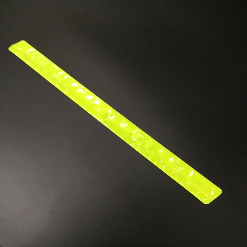 

40 см Большой светоотражающий наручный браслет, повязка на руку, ремешки для ног, отражатель безопасности для спорта, бега, велосипеда, езды на велосипеде, безопасная видимость