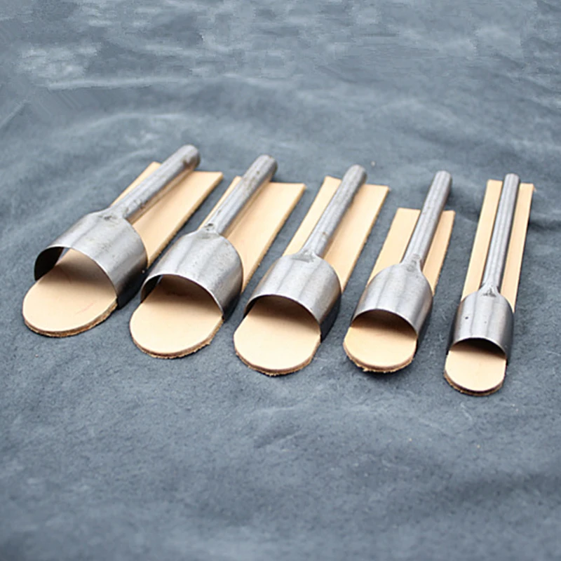 

Leather Craft Tools Semicircle Chopping Durable High-carbon Steel for Belt Strap DIY Practical Handmade Craft Leather Tools