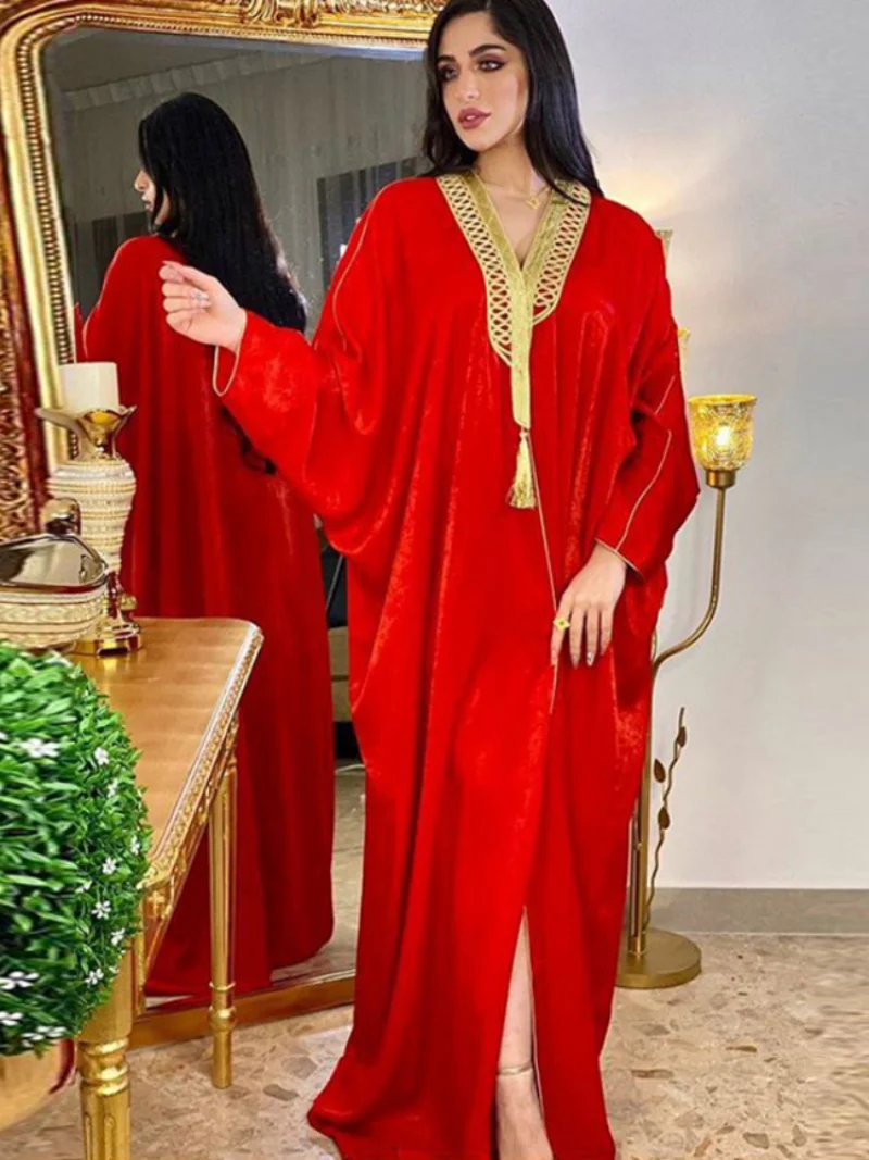 Eid Ramadan Muslim Abaya Dress Turkey Women African Maxi Abayas Vestidos Islamic Kaftan Robe Femme Longue Musulman Mode 2023
