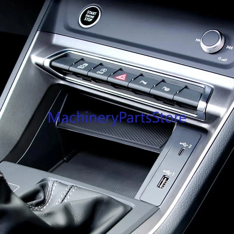 

Подходит для Audi Q3 F3 Sportback 2019 2020 2021, автомобильные аксессуары, центральная консоль, держатель для перчаток, лоток для внутреннего молдинга