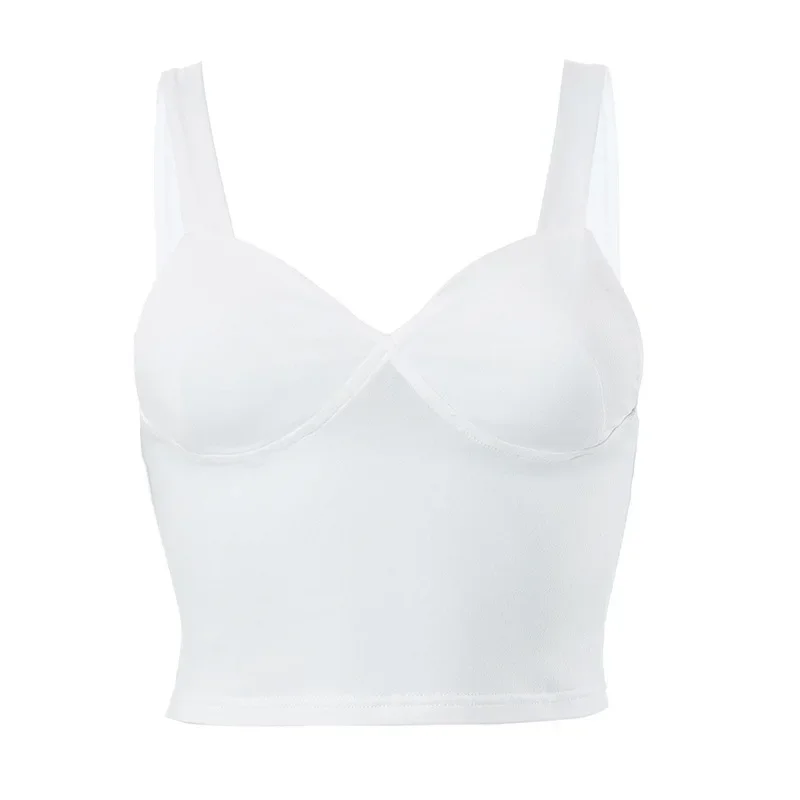 Чистый ветер сексуальный однотонный топ с v-образным вырезом и лямкой на шее для