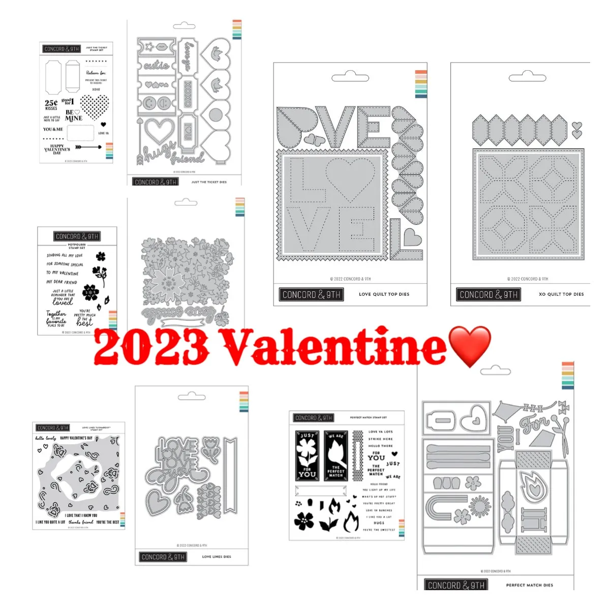 

HOT Heart SWEET LOVE Flower Metal Cutting Dies Stamps Stencil Scrapbooking Diary Embossing Diy Card 2023 NEW Valentine
