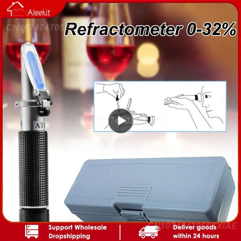 

Economic Beer Wort And Wine Refractometer-Specific Gravity And Brix Hydrometer In Wine Making And Beer Brewing Kit Tools