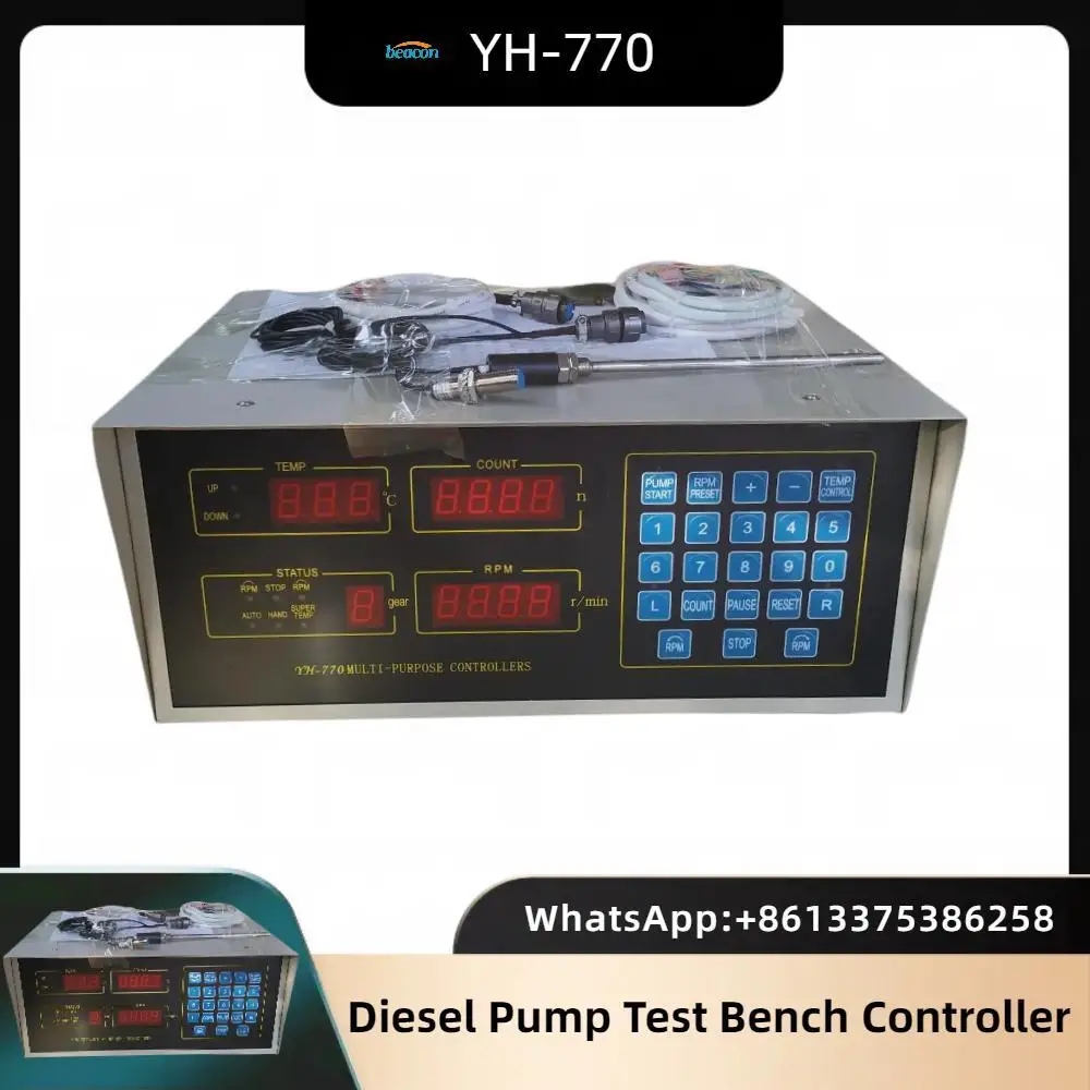 

YH-770 YH770 Electronic Digital Diesel Fuel Injection Pump Test Bench Controller Tester Simulator