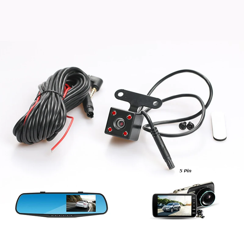 

Universal 4 LED Car Rear View Camera for Car IR Night Vision Reversing Parking Assistance Monitor Waterproof 170 Degree HD