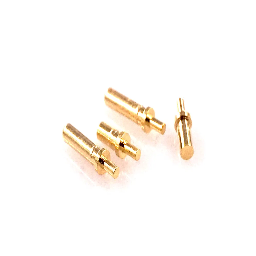 100 шт. женский PCB контактный целевой контакт через отверстие для подпружиненного