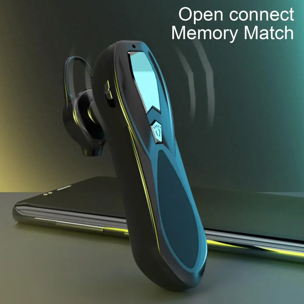 

Bluetooth-compatible Headset Durable Wear-resistant Skin-friendly Wireless Stereo Gaming Earbud for Business