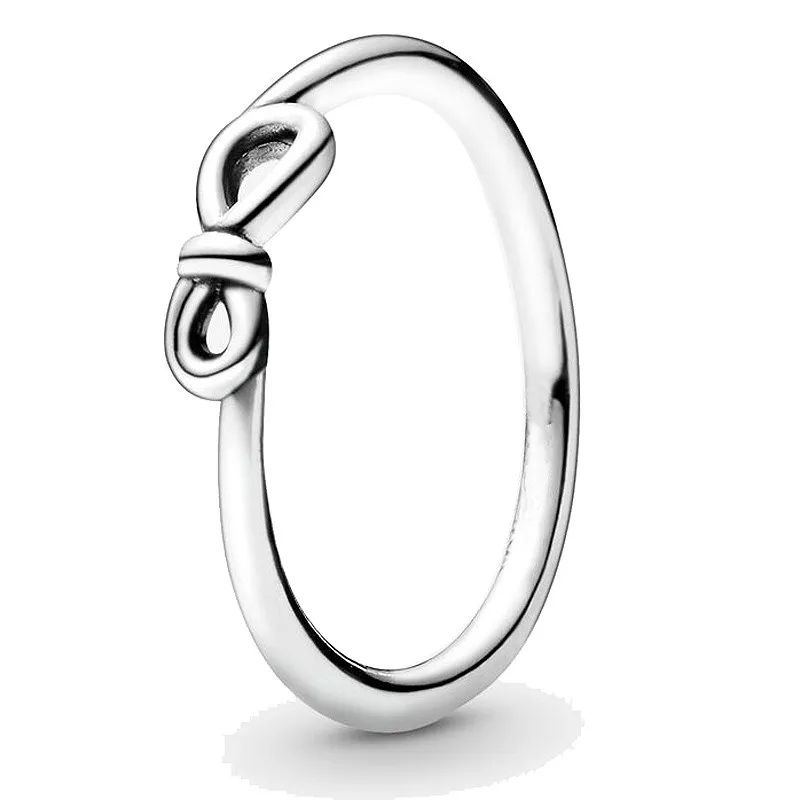 

Original Moments Classic Infinity Knot Ring For Women 925 Sterling Silver Wedding Gift Fashion Jewelry