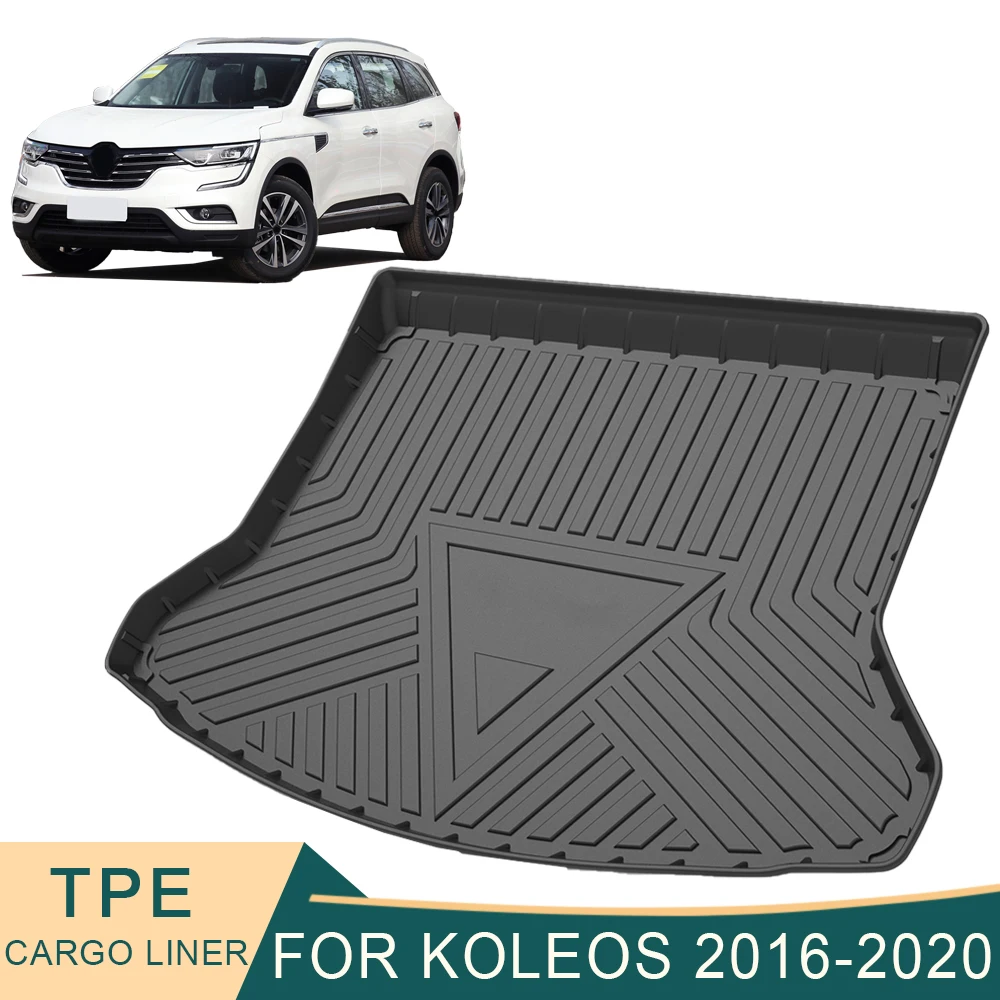 

For Renault Koleos HC 2016-2020 Auto Car Cargo Liner All-Weather TPE Non-slip Trunk Mats Boot Tray Carpet Interior Accessories