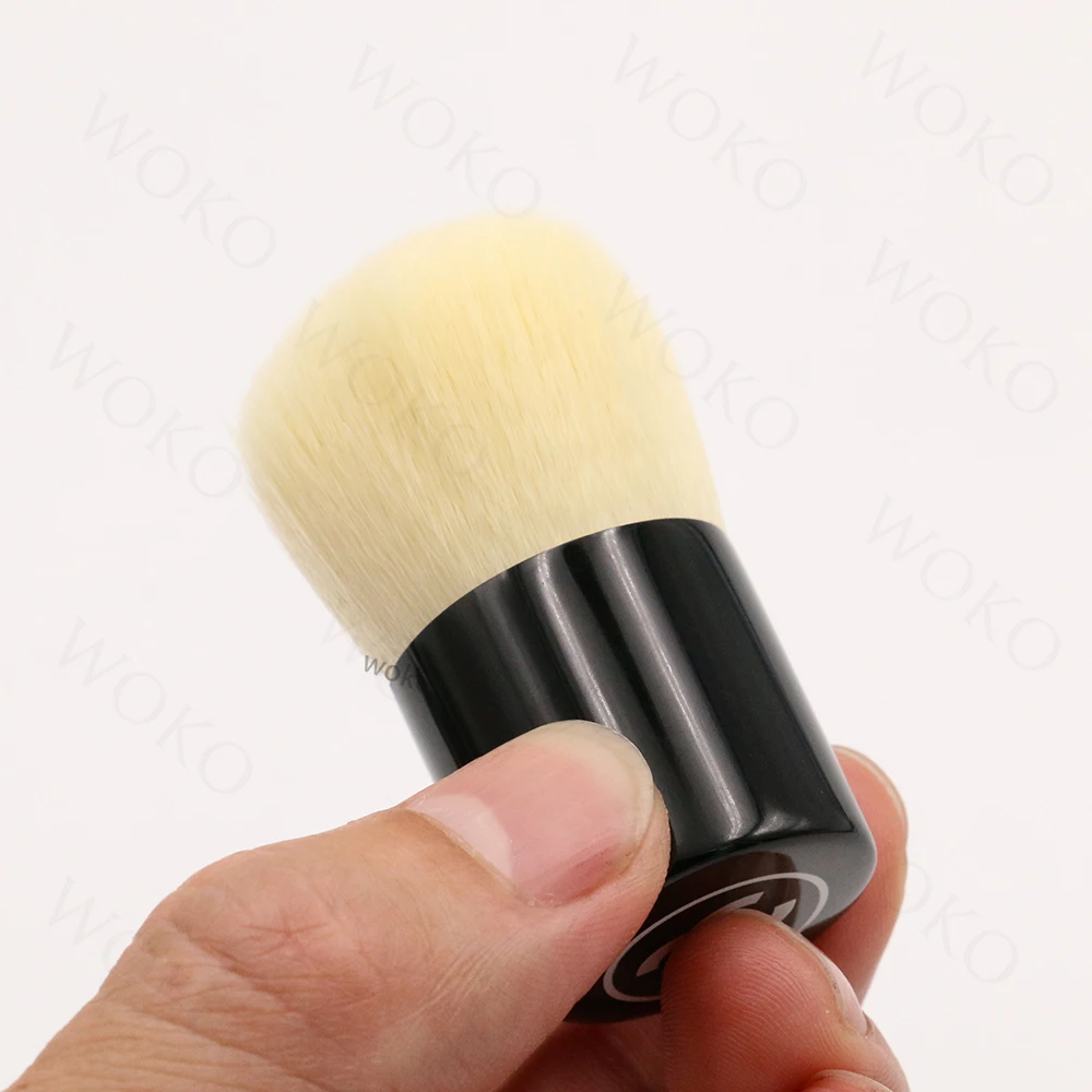 

Powder Blush Brush Small Powder Makeup Brush Portable Kabuki Powder Brush Travel Face Contour Blush Bronzer Makeup Tool