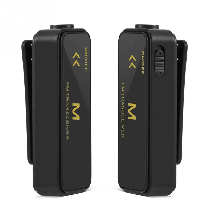 

2Pcs Mini V1 Walkie Talkie Handheld UHF 400-470MHz 2-Way USB Charging