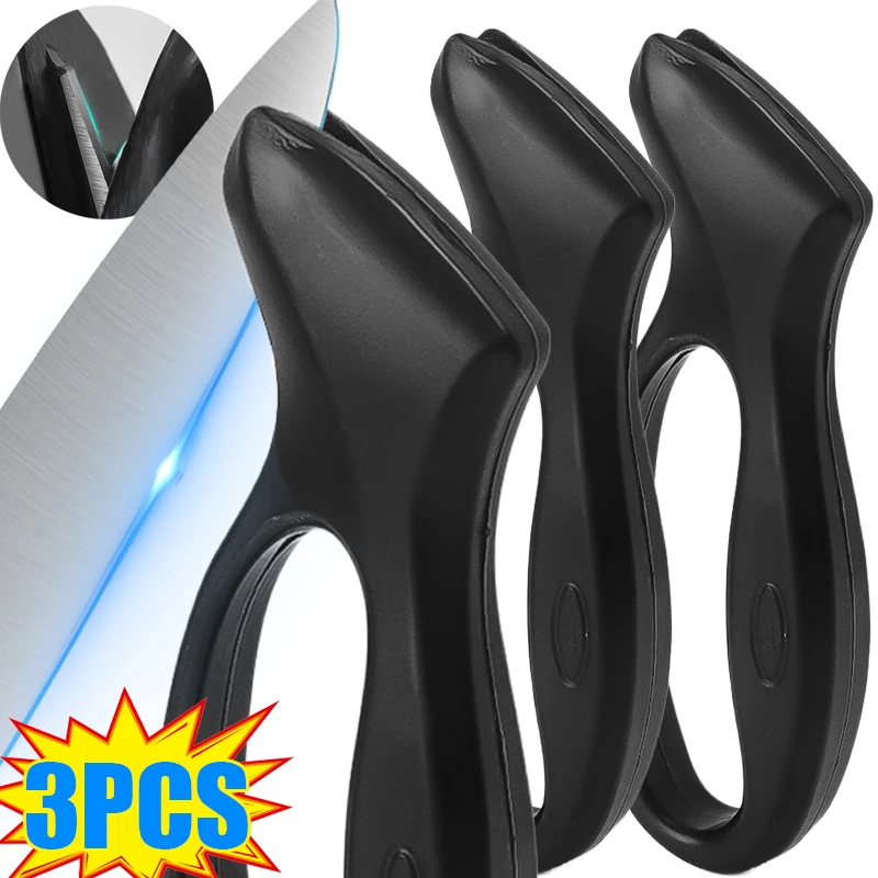 3/1 шт. портативная точилка для ножей инструмент быстрой заточки нескользящая