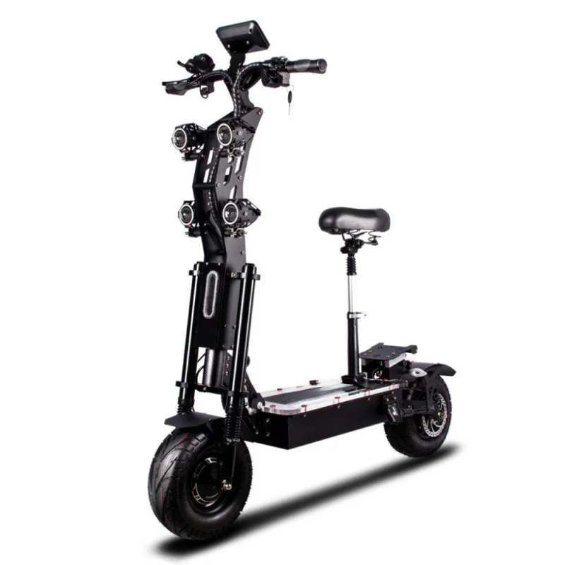 

(Battery free electric scooter) Self-Balancing Electric Scooters 13 Inch Tire Motor 8000W 2 Wheel Folding Foldable Adults Scoote