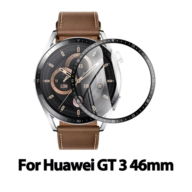 

New in 9D Curved Soft Fiber Protective Glass For Huawei Hauwei Watch GT3 GT 3 42MM 46MM Smart Watch Screen Protectors Film Cover