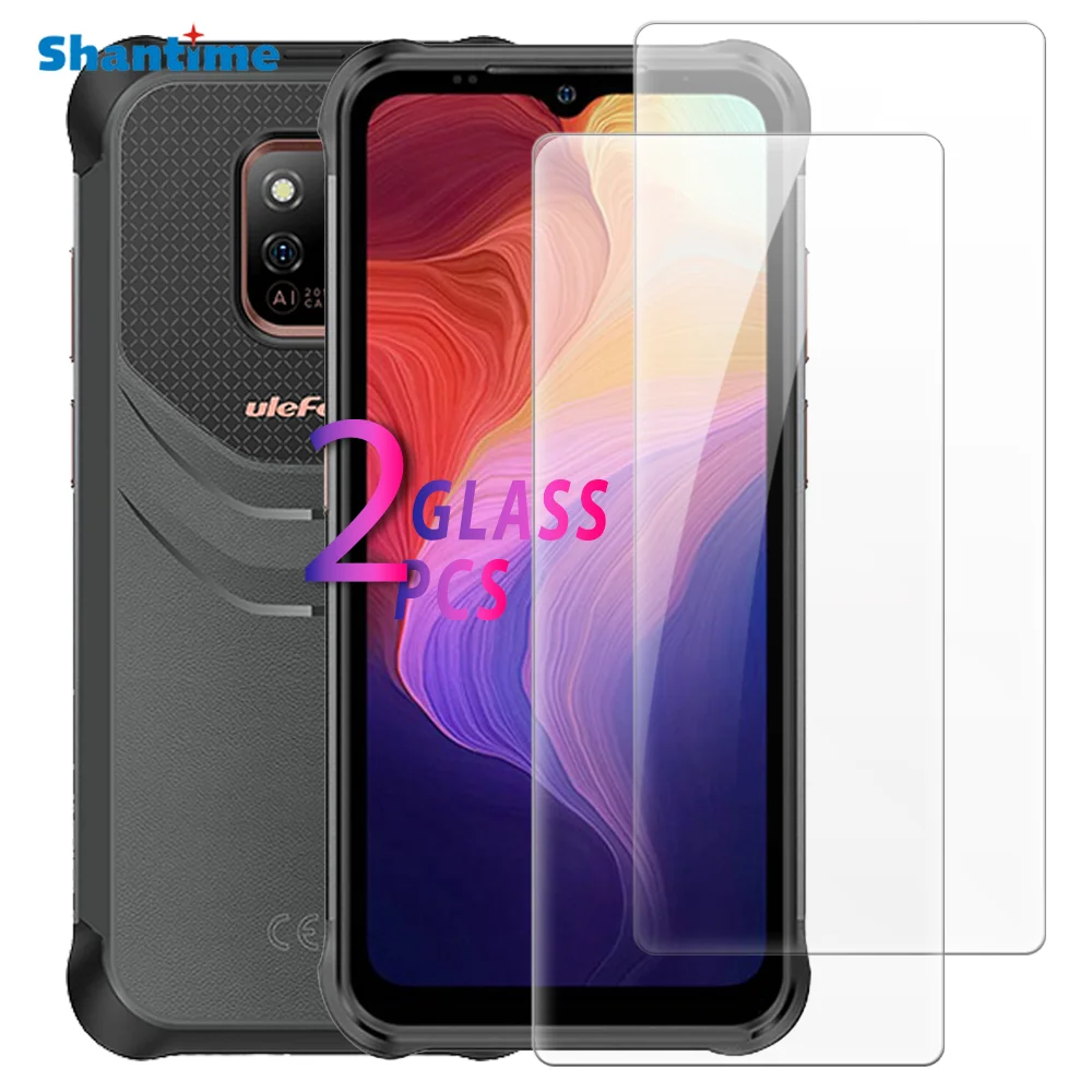

(2 Pack) For Ulefone Power Armor 14 Tempered Glass Protective Screen Protector Phone Cover Film