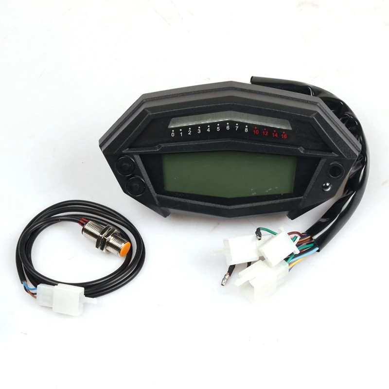 

For Kawasaki Z1000 Tachometer Hour Meter Odometer LCD Digital Speedometer Gear Indicator Motorcycle 7Colors Speedometer