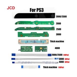JCD кнопка включения/выключения питания плата ленточного кабеля плата гибкий кабель для PS3 тонкий 2000 2500 3000 4000 Запчасти для консоли Замена