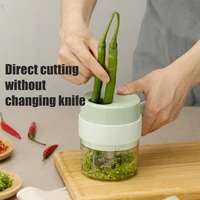 electric mini food grinder mini electric garlic grinder portable small food processor for garlic onion pepper vegetable meat