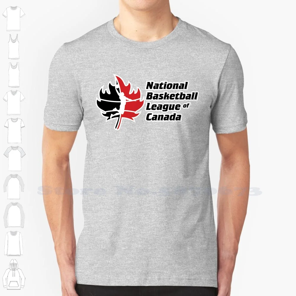 

National Basketball League of Canada High-quality T Shirts Fashion T-shirt New 100% Cotton Tee