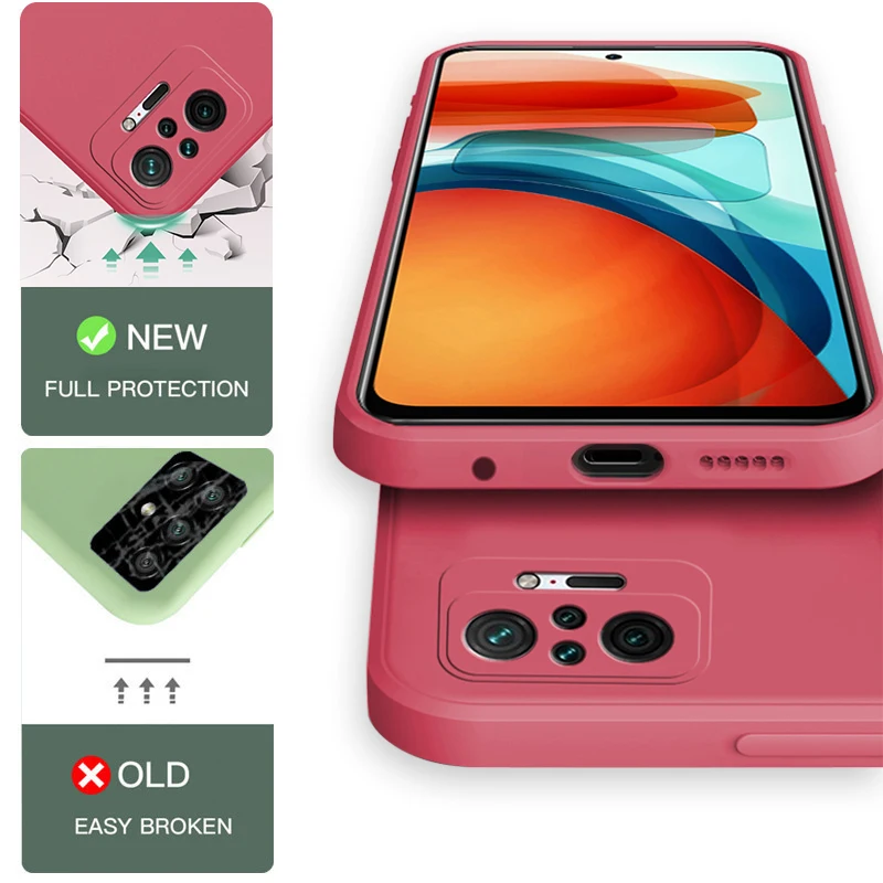 Чехол с магнитным кольцом-держателем для Xiaomi Redmi Note 10 11 Pro Plus 10S 9 9S 8 8T 9T 9A 9C K40 |