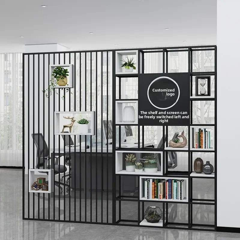 Фото Компания Tieyi Grille: книжные полки из массива дерева, выставочные стенды, офисные перегородки-полки. №2