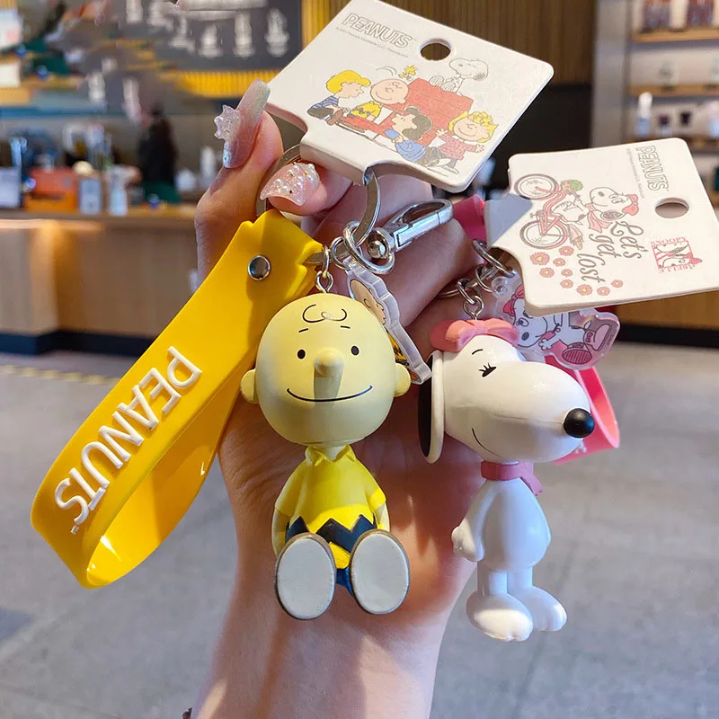 

Kawaii Snoopy Plushie Подлинная версия Мультяшные милые куклы машинка кукла брелок Подвеска Аниме плюшевые игрушки для девочки подарок на день рождения